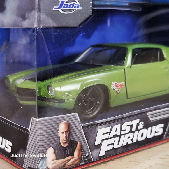 Jada Toys Fast and Furious 1973 Chevrolet Camaro 1:32 Diecast Collectible Car - Picture 5 of 6